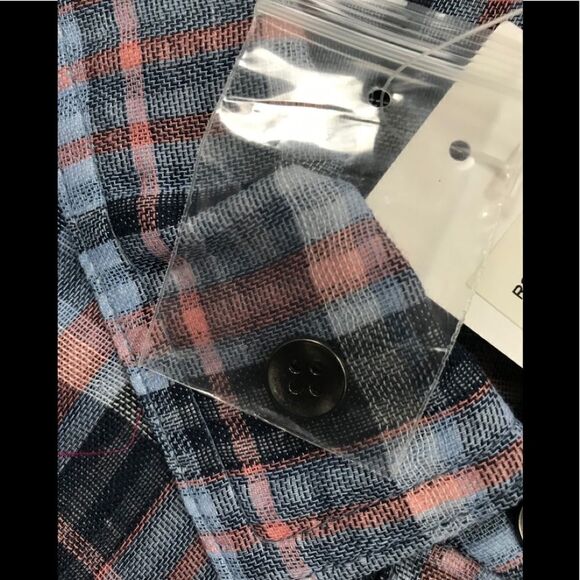 NWT Splendid Button-Up Plaid Shirt - Picture 6 of 9